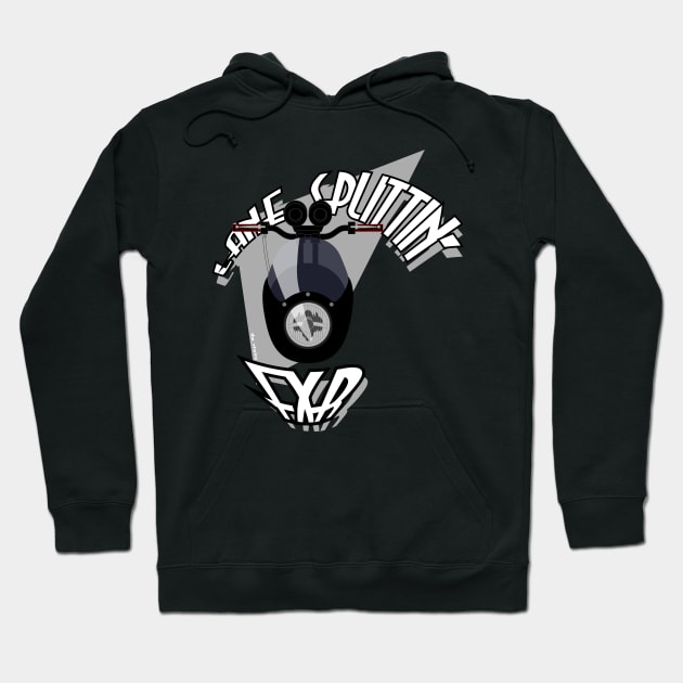 Lane Splittin FXR v2 Hoodie by the_vtwins